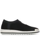 Giuseppe Zanotti Design Slip-on Trainers - Black