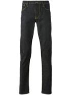Armani Jeans - Straight Leg Jeans - Men - Cotton/spandex/elastane - 30, Black, Cotton/spandex/elastane