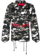 Not Guilty Homme Belted Army Jacket - Multicolour