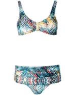 Printed Bikini Set, Women's, Size: 44, Polyamide/spandex/elastane, Lygia & Nanny