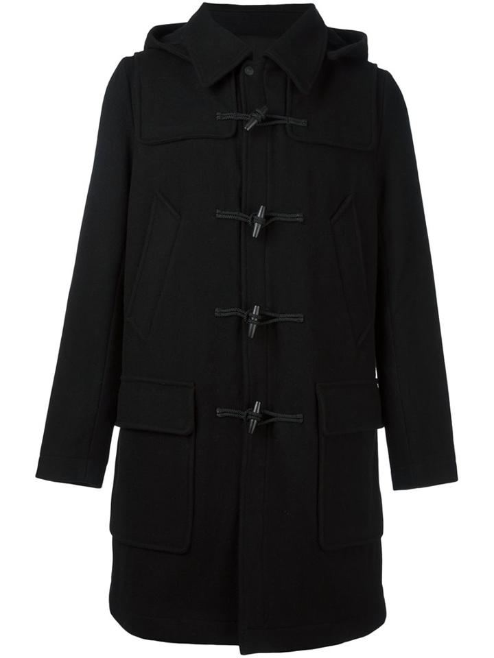 Ami Alexandre Mattiussi Hooded Duffle Coat