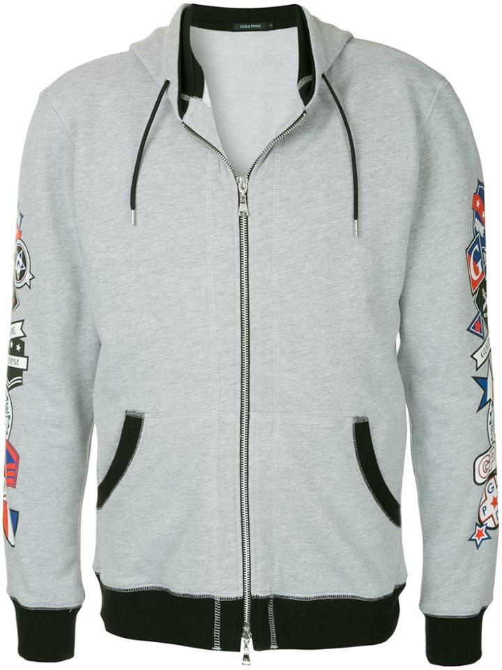 Guild Prime Jersey Zipped Hoodie - Grey
