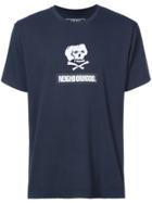Neighborhood Skull Print T-shirt - Blue