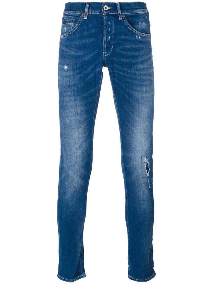 Dondup - George Jeans - Men - Cotton/elastodiene/spandex/elastane - 36, Blue, Cotton/elastodiene/spandex/elastane