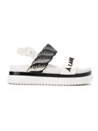 À La Garçonne Cosmic Ii X Melissa Sandals - White