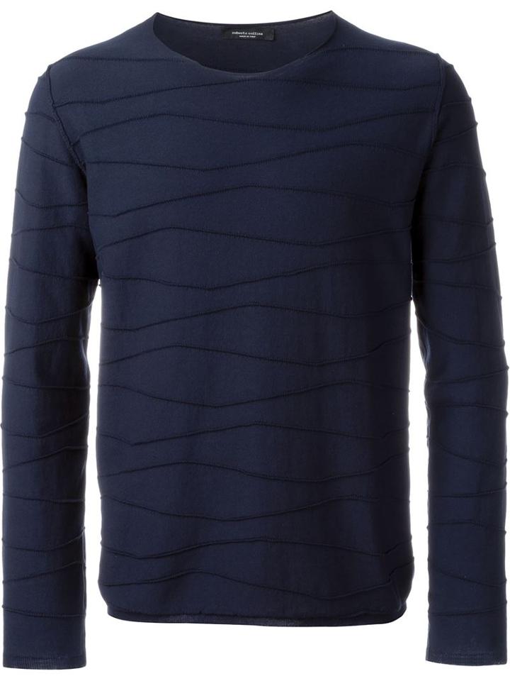 Roberto Collina Exposed Seam Sweatshirt