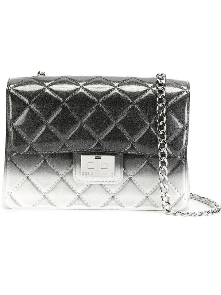 Designinverso Milano Shoulder Bag, Women's, Grey, Pvc