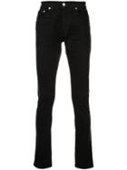 Adaptation Logo Patch Flared Jeans - Black