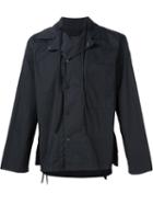 Craig Green Short Buttoned Jacket, Men's, Size: Small, Black, Nylon