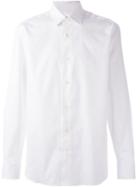 Salvatore Ferragamo - Gancio Print Shirt - Men - Cotton - M, White, Cotton