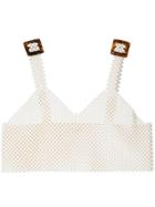 Framed Cropped Beads Come Back Framed - Neutrals