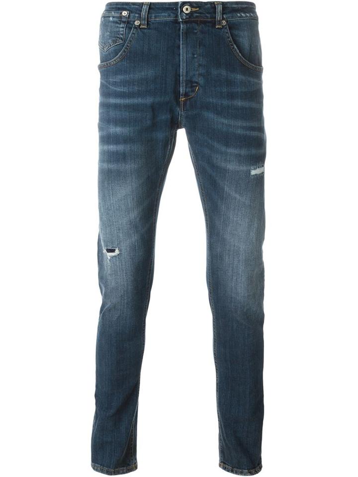 Dondup Conway Jeans, Men's, Size: 31, Blue, Cotton/spandex/elastane/polyester