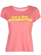 Mother The Boxy Goodie Goodie T-shirt - Pink