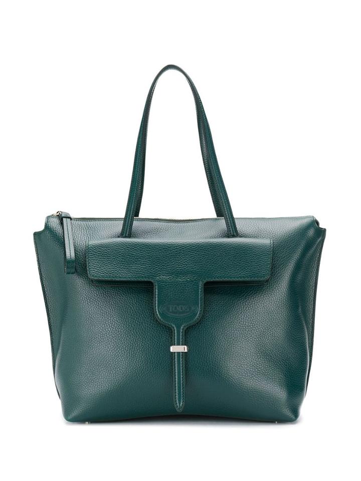 Tod's Joy Medium Tote Bag - Green