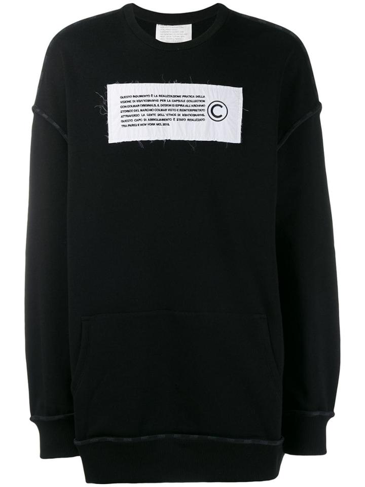 Colmar A.g.e. By Shayne Oliver Logo Print Long-sleeve Top - Black