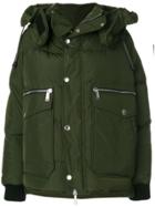 Dsquared2 Hooded Down Jacket - Green