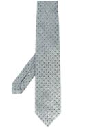 Isaia Dotted Tie - Grey