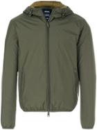 Armani Jeans Hooded Shell Jacket - Green