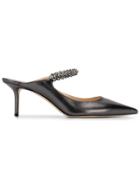 Jimmy Choo Embellished Strap Pumps - Grey