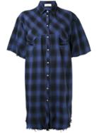 Gaelle Bonheur - Raw Edge Western Shirt - Women - Cotton - 42, Blue, Cotton