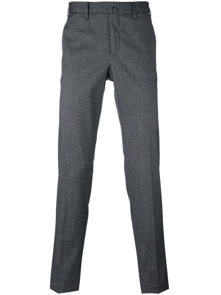 Incotex Slim-fit Tailored Trousers - Black