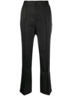 Plan C Slim Fit Tailored Trousers - Black