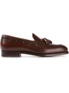 Crockett & Jones Cavendish Loafers, Men's, Size: 10, Brown, Leather