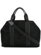 Balmain Logo Crest Tote - Black