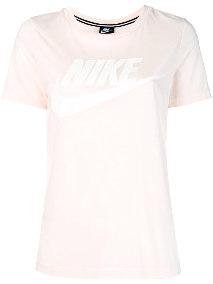 Nike Front Logo T-shirt - Pink & Purple