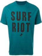 Paul Smith Red Ear Surf Riot T-shirt, Men's, Size: Xxl, Blue, Cotton