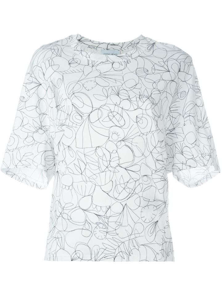 Christian Wijnants Abstract Print T-shirt