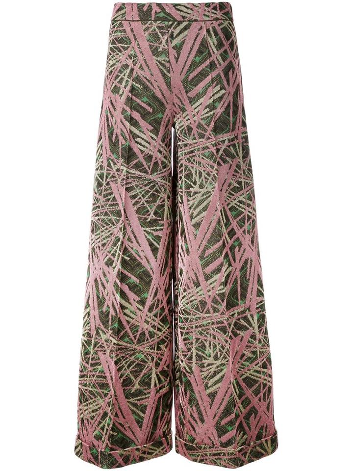 M Missoni Knitted Palazzo Pants
