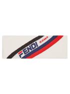 Fendi Fila Logo Headband - White