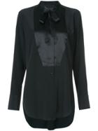 Rag & Bone Frida Tux Blouse - Black