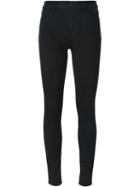 J Brand 'maria' High-rise Skinny Jeans, Women's, Size: 29, Black, Cotton/polyester/spandex/elastane/viscose