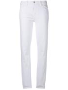 J Brand Stretch Slim-fit Trousers - White