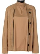 Marni Runway Buttoned Blouse - Brown
