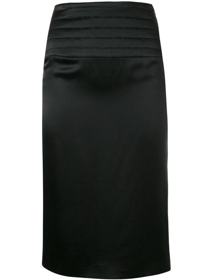 Chanel Vintage 2002 Pencil Skirt - Black