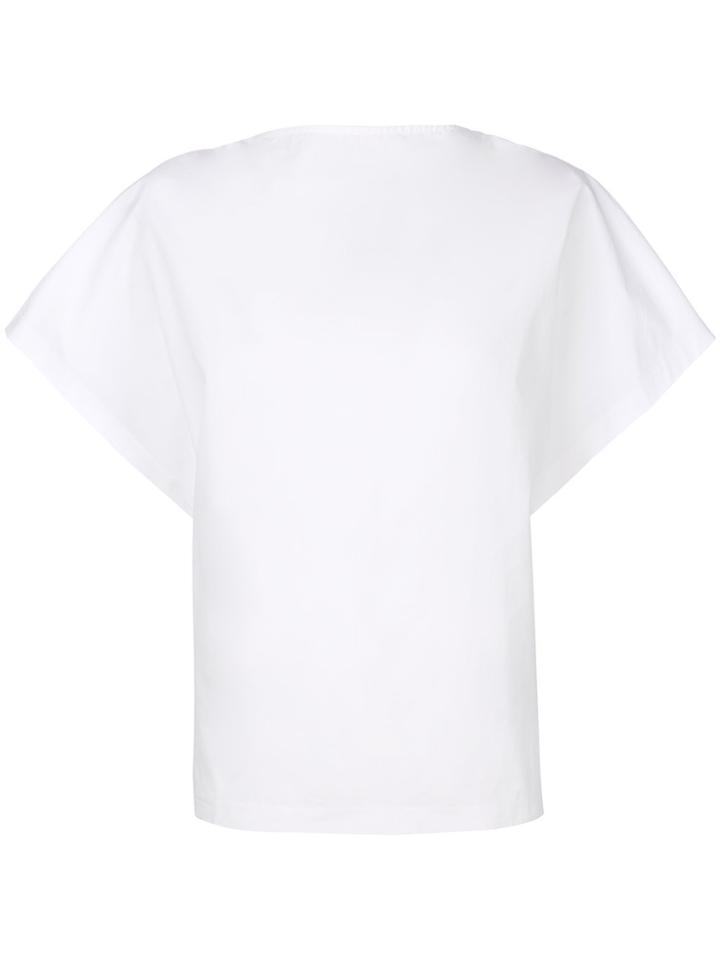 Chalayan Flared-sleeve T-shirt - White