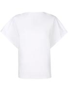 Chalayan Flared-sleeve T-shirt - White