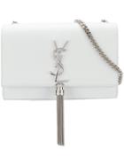Saint Laurent Kate Cross-body Bag - White