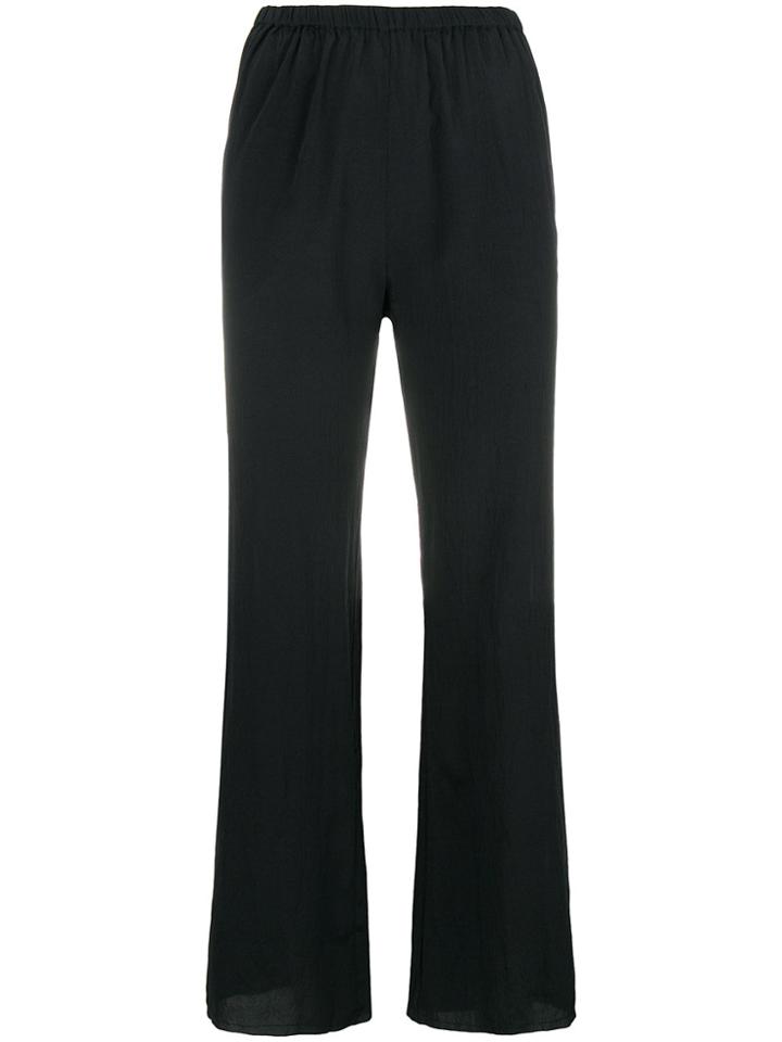 Kristensen Du Nord Elasticated Waist Trousers - Black