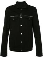 Rta - Zip Detail Jacket - Men - Cotton - S, Black, Cotton