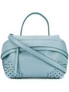 Tod's Small Wave Tote - Blue
