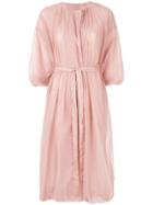 Blueflag + Kiminori Morishita Short-sleeve Parka Coat - Pink