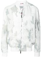 Rossignol Camouflage Print Bomber Jacket - White