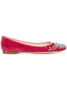 Emma Hope Shoes Diadema Chisel Ballerina Shoes - Pink & Purple