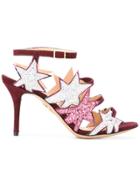 Charlotte Olympia 'twinkle Toes' Sandals - Pink & Purple