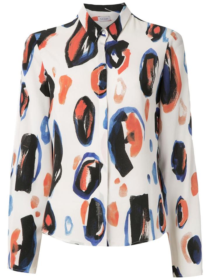 Tufi Duek Camisa Seda Estampada - Multicolour