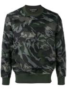 Alexander Mcqueen Camouflage Jumper - Green